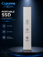SSD Externo Portátil USB 3.0 – 1TB a 30TB | Disco Duro Compacto de Alta Velocidad