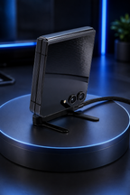 Cable USB-C 240W con Soporte para Móvil – Carga Rápida 2 en 1 Tipo Trípode