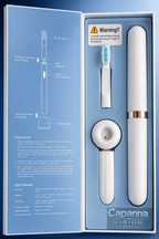 Cepillo de Dientes Eléctrico Sónico Recargable – 32000 Vibraciones, IPX6, con Estuche de Viaje