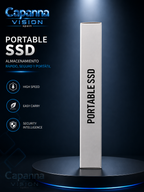 SSD Externo Portátil USB 3.0 – 1TB a 30TB | Disco Duro Compacto de Alta Velocidad