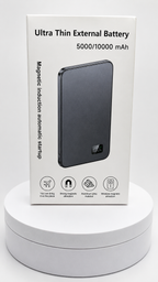 Batería Externa Magnética Ultra Slim 10.000 mAh con Carga Inalámbrica y USB-C