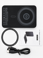 Batería Externa Magnética Ultra Slim 10.000 mAh con Carga Inalámbrica y USB-C