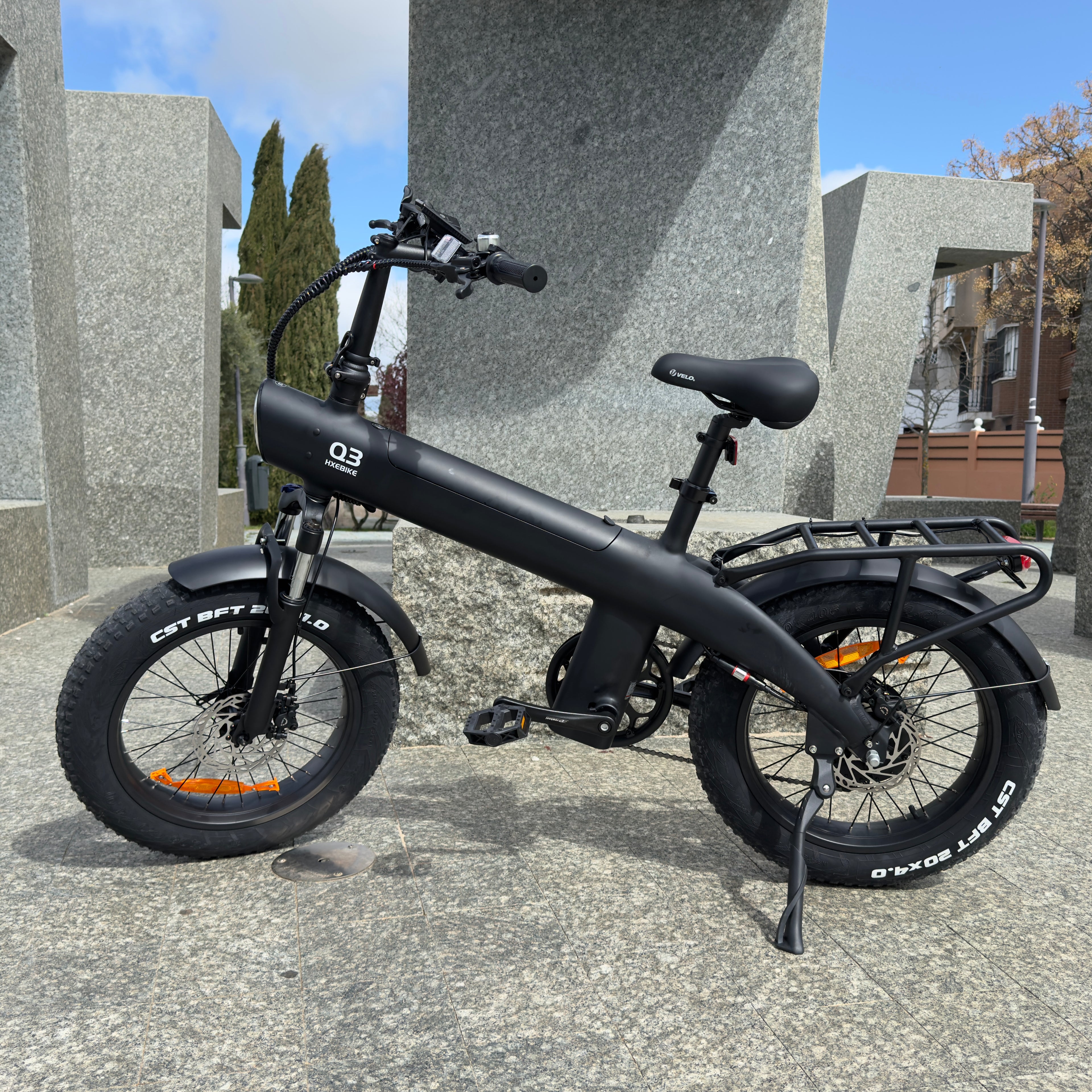 Electric Mountain Bike Fat Bike 20” – E-Bike Todo Terreno 48V, 25 km/h, 100 km Autonomía