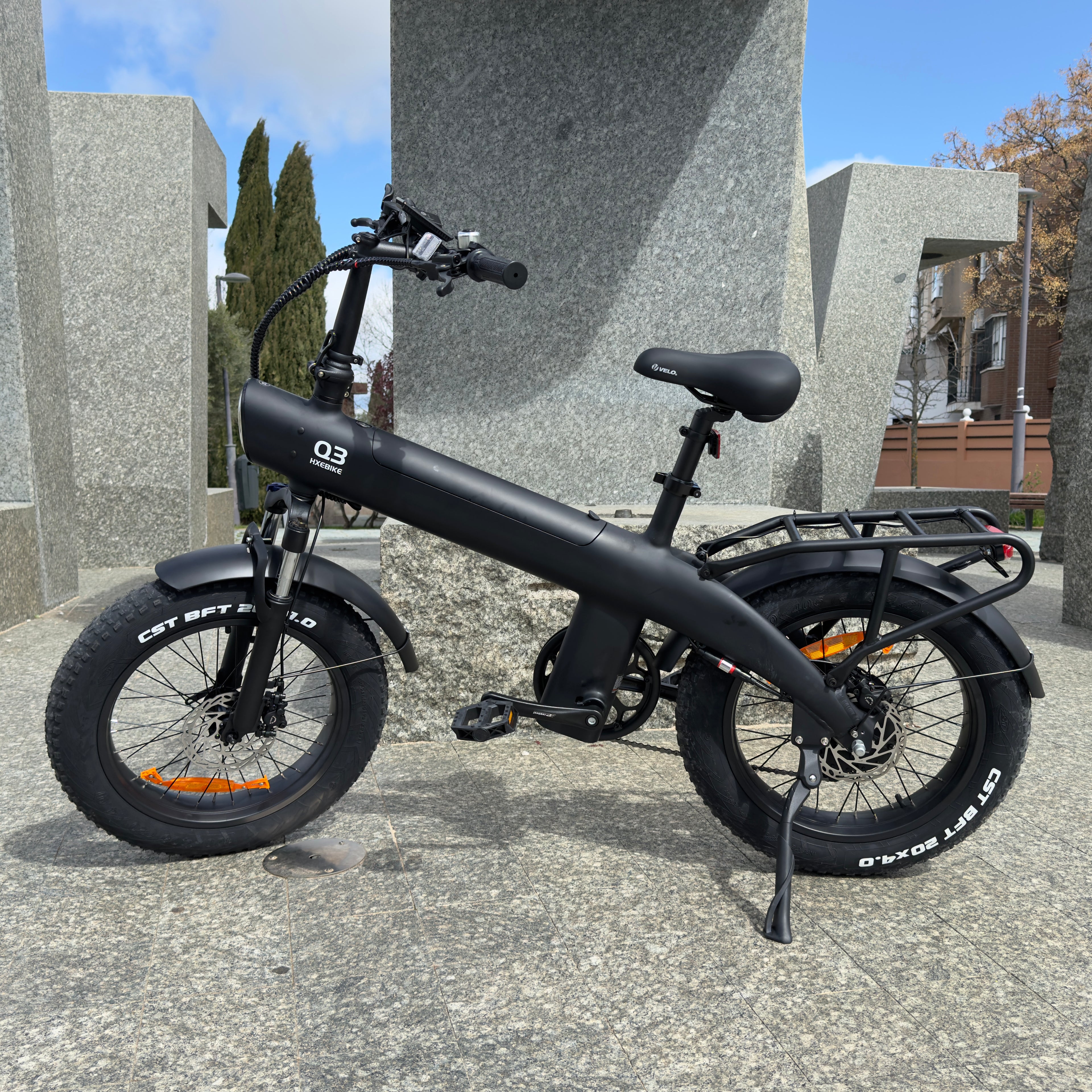 Electric Mountain Bike Fat Bike 20” – E-Bike Todo Terreno 48V, 25 km/h, 100 km Autonomía