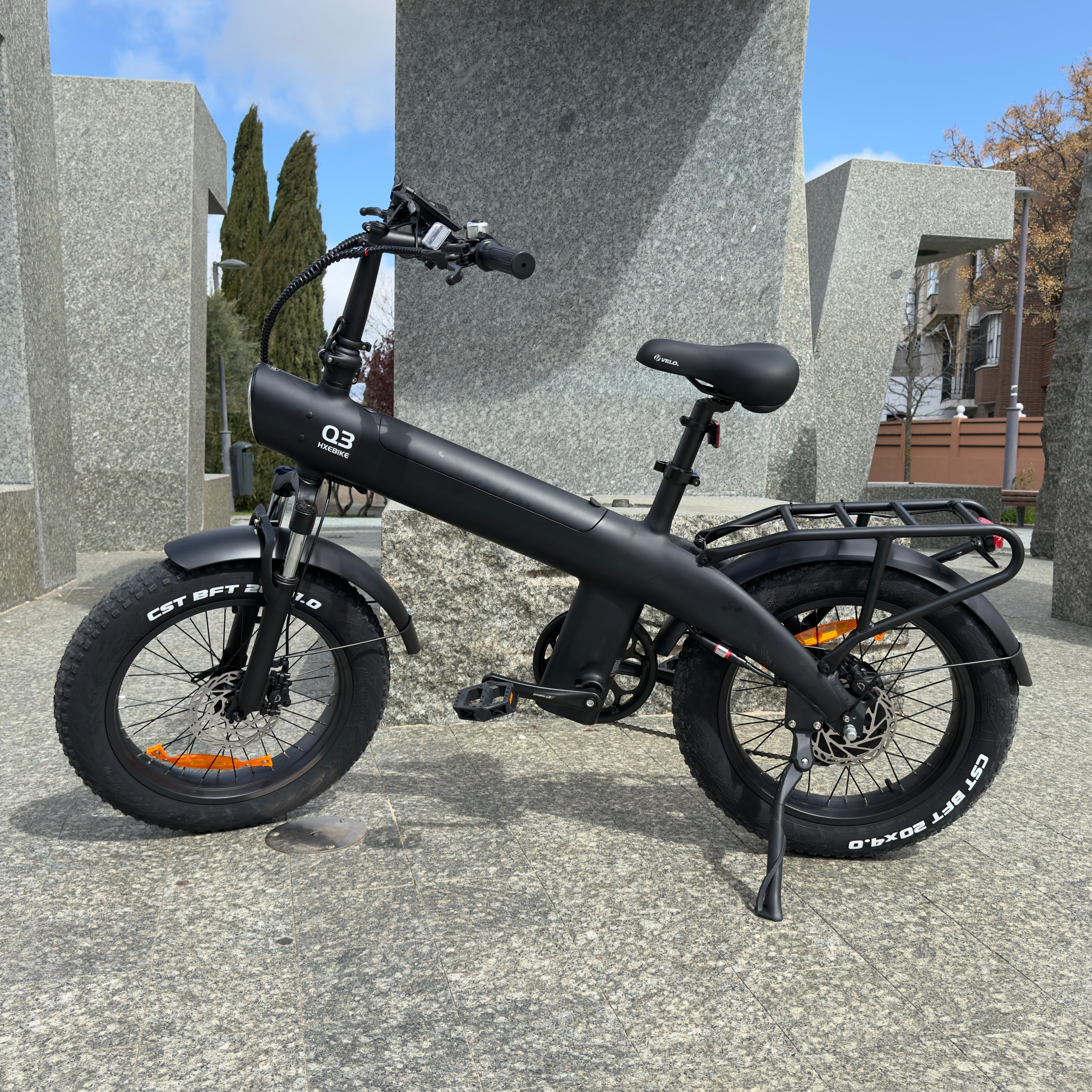 Electric Mountain Bike Fat Bike 20” – E-Bike Todo Terreno 48V, 25 km/h, 100 km Autonomía