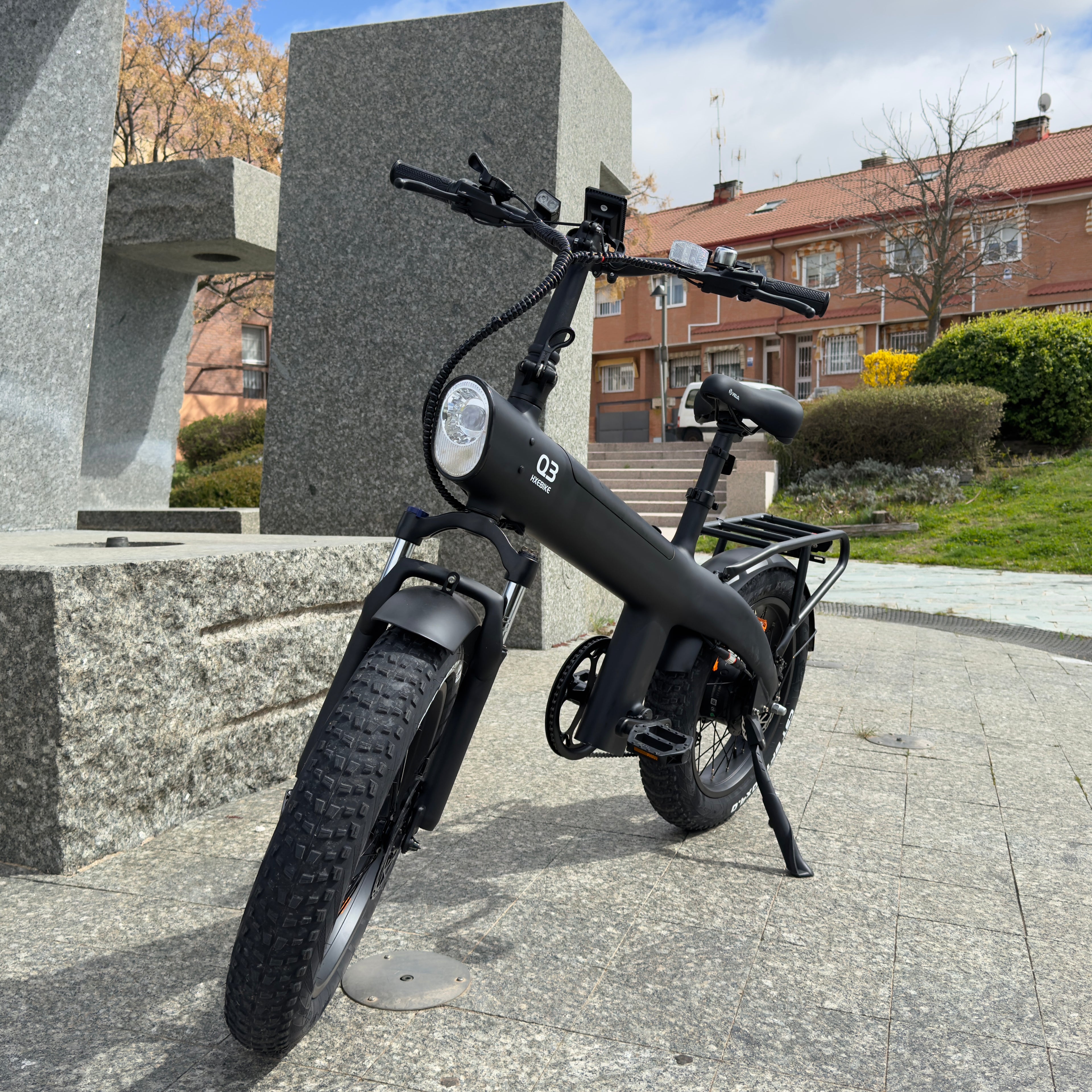 Electric Mountain Bike Fat Bike 20” – E-Bike Todo Terreno 48V, 25 km/h, 100 km Autonomía
