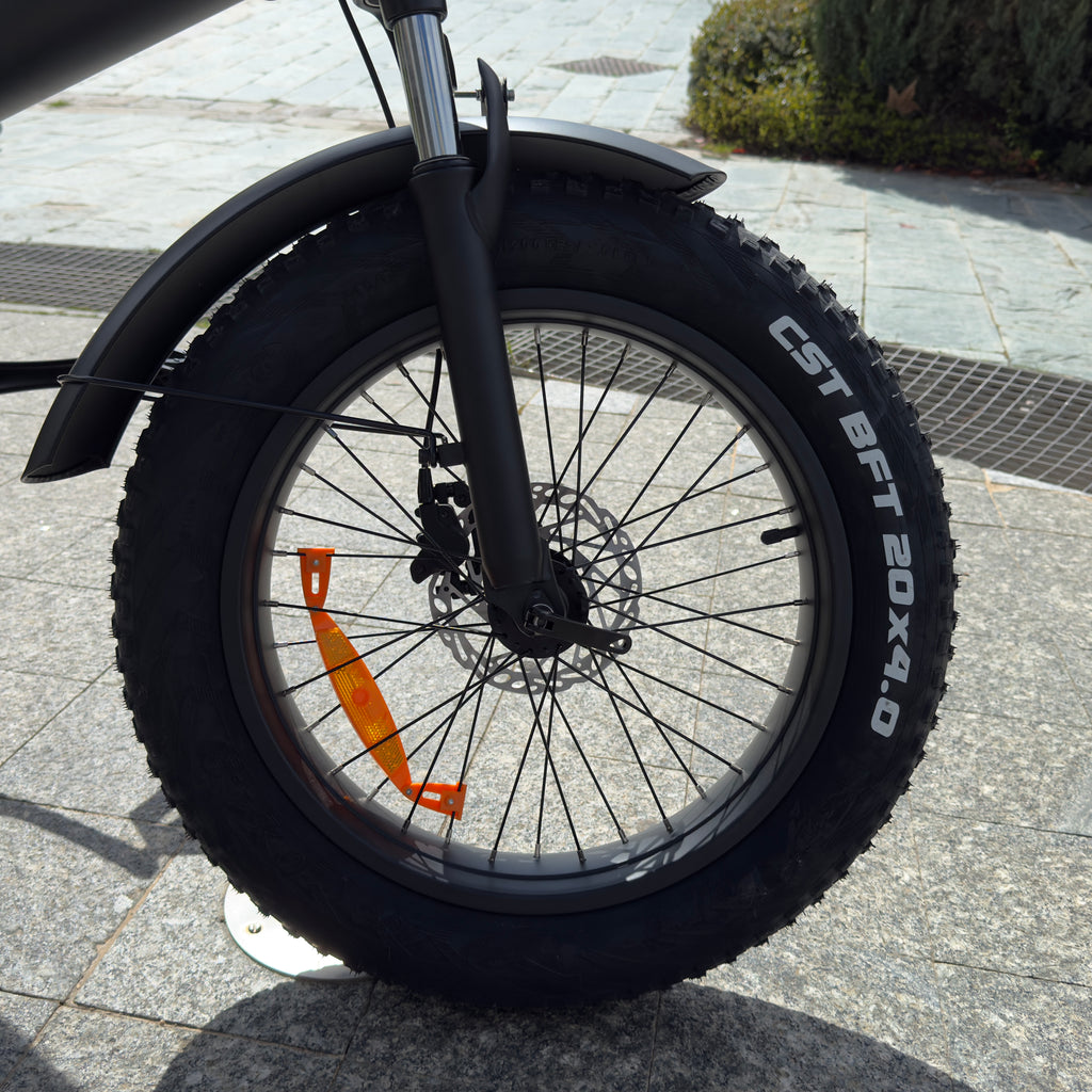 Electric Mountain Bike Fat Bike 20” – E-Bike Todo Terreno 48V, 25 km/h, 100 km Autonomía