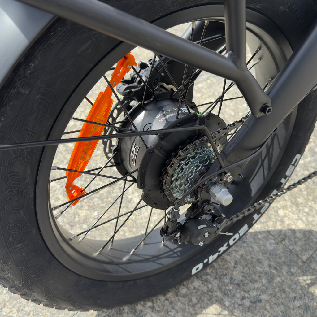 Electric Mountain Bike Fat Bike 20” – E-Bike Todo Terreno 48V, 25 km/h, 100 km Autonomía