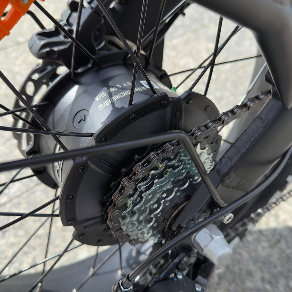 Electric Mountain Bike Fat Bike 20” – E-Bike Todo Terreno 48V, 25 km/h, 100 km Autonomía