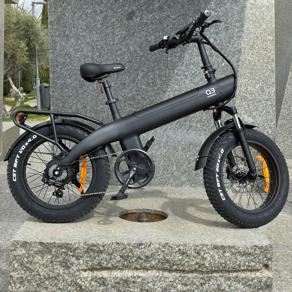 Electric Mountain Bike Fat Bike 20” – E-Bike Todo Terreno 48V, 25 km/h, 100 km Autonomía