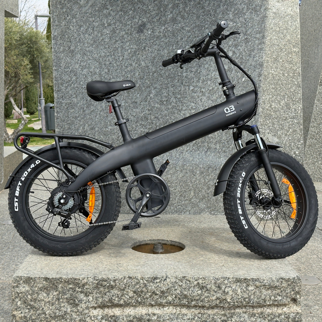 Electric Mountain Bike Fat Bike 20” – E-Bike Todo Terreno 48V, 25 km/h, 100 km Autonomía